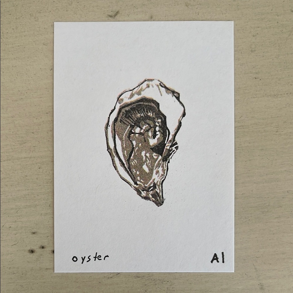 ANASTASIA INCIARDI Oyster Mini Print